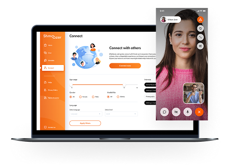 start shmoozing logo